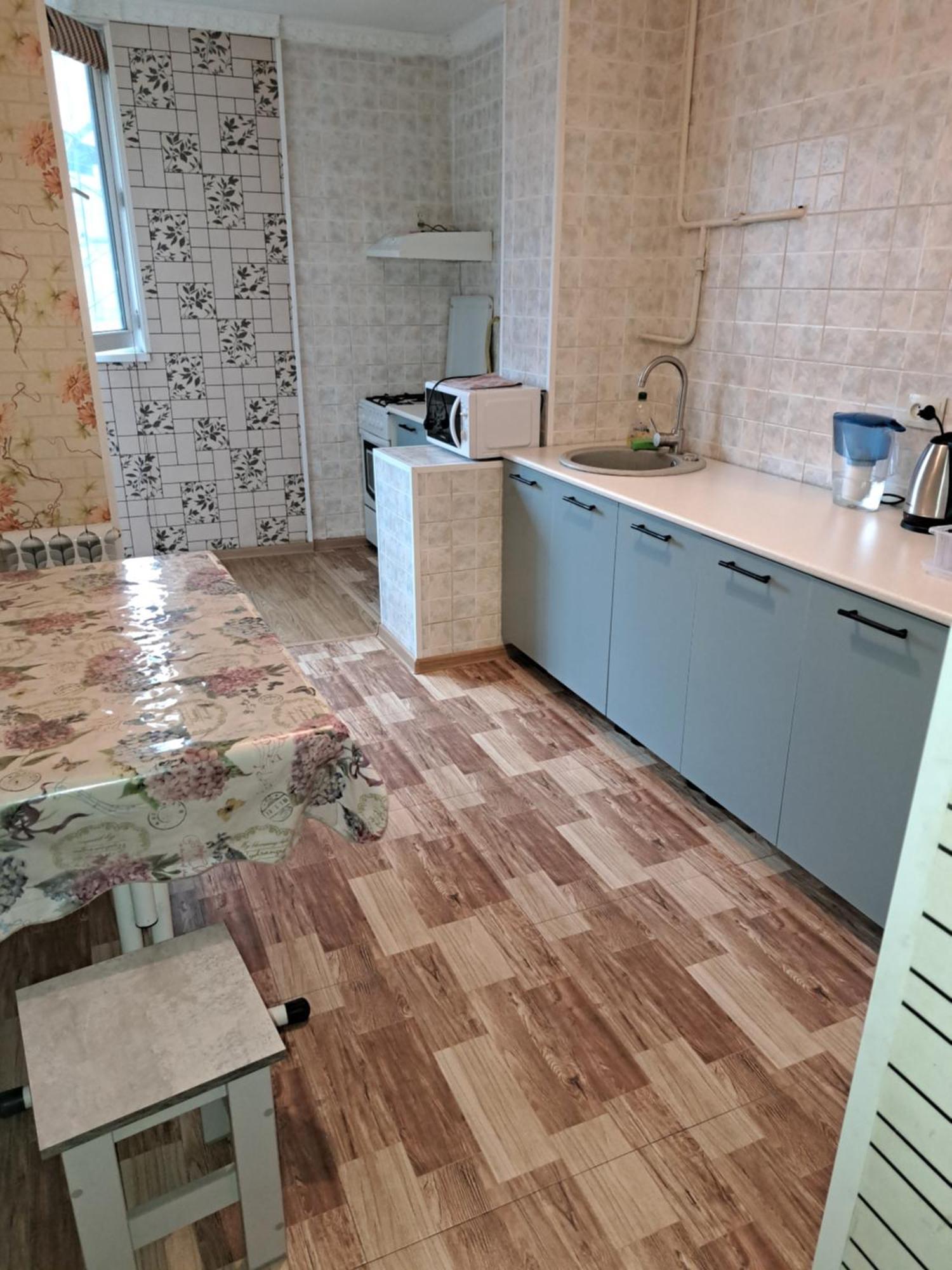 Apartment In 7 Mikrorayon 阿克套 客房 照片
