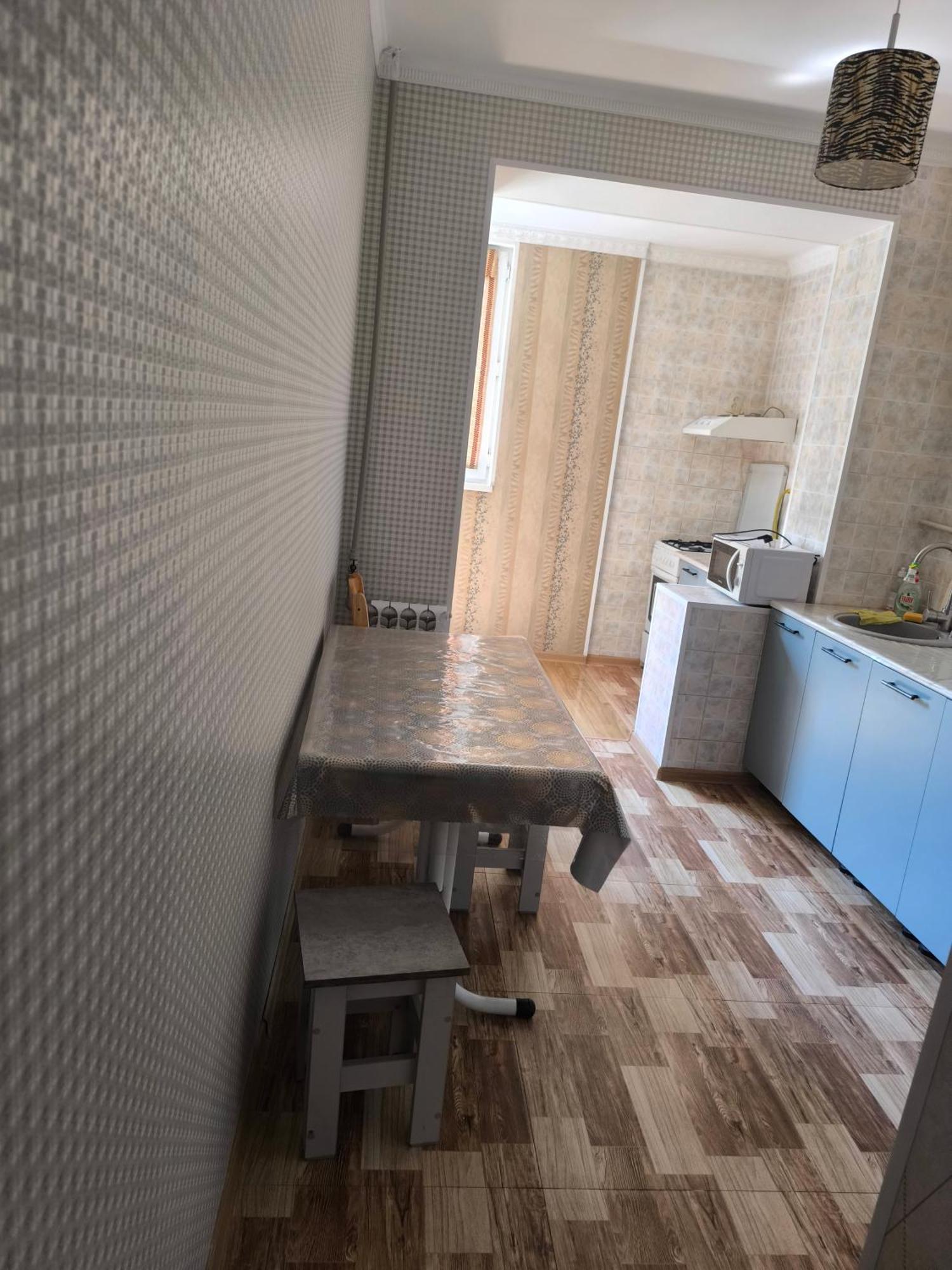 Apartment In 7 Mikrorayon 阿克套 外观 照片